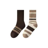 2 пачки (Темно-коричневые полосы + Коричневые и белые полосы)