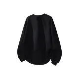 Черный (Золотой фольга Луна Логотип на груди_Золотой фольга Звезда и луна Нижний правый угол Этикетка)