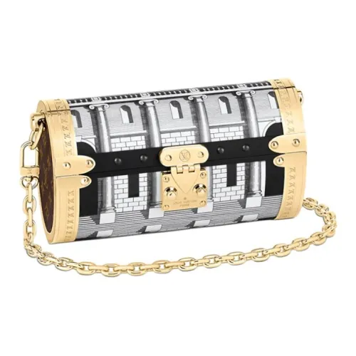 LOUIS VUITTON Papillon Коровья кожа Цилиндрическая сумка Портативные сумки через плечо Сумка через плечо Стандартная