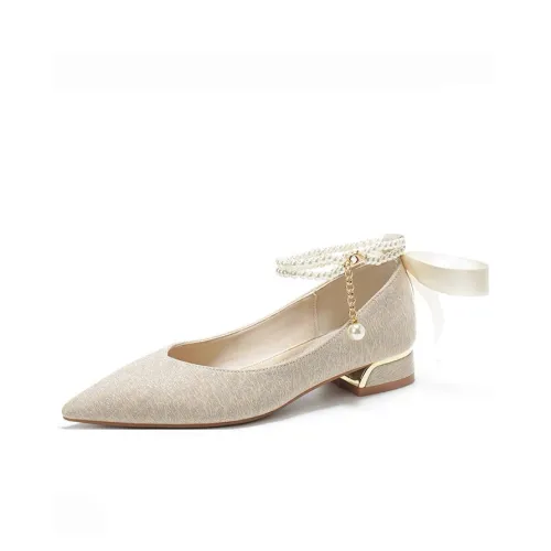 CIELMODE Грубый каблук Туфли Мэри Джейн Женские