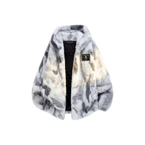 DAWEIBEIKEN Хлопковый пуховик унисекс