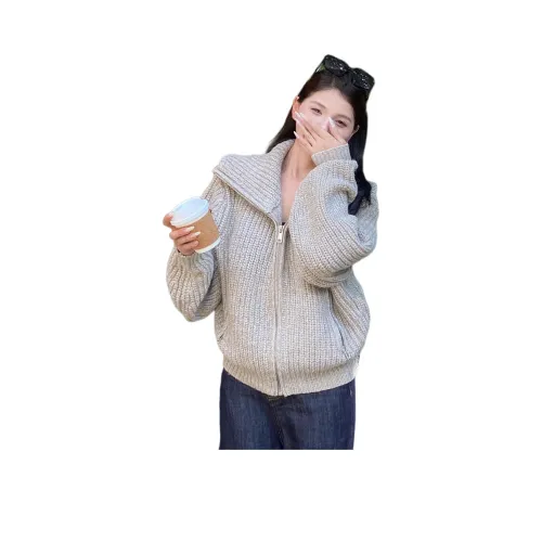 CARE NOTE Светло-серый Женский Трикотаж