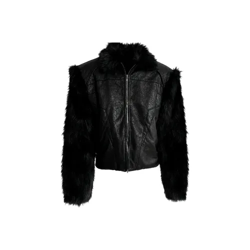 HANGYU Черный Унисекс Пуховики