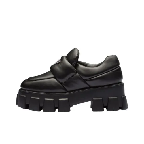 PRADA Платформа Обувь Женская Черная