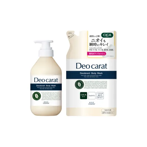 KOSE COSMEPORT Deocarat Комбинированный гель для душа Cleansing Hydration Potpourri 450 мл + 320 мл