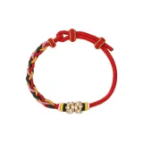Браслет-шнурок "Good Luck" - Китайский красный
