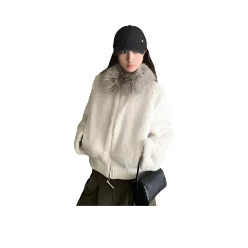 Langqing Женское короткое пальто