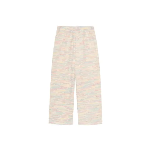 SHIBU Чай Сяогун Радужный С флисовой подкладкой Клейкий рис Брюки In Colorful Красный KIDS Тренировочные брюки