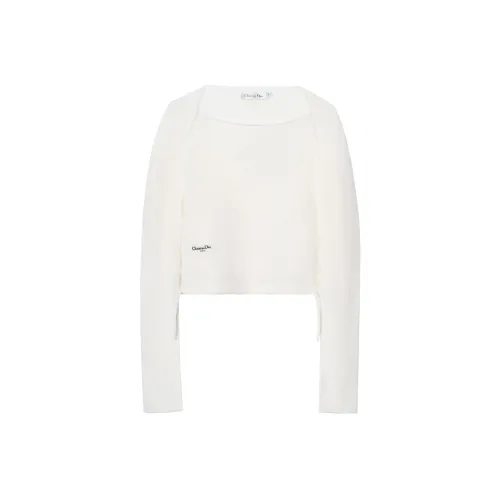 DIOR FW25 Свитер Женский Белый