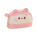 Большая емкость, вышивка, розовый котенок