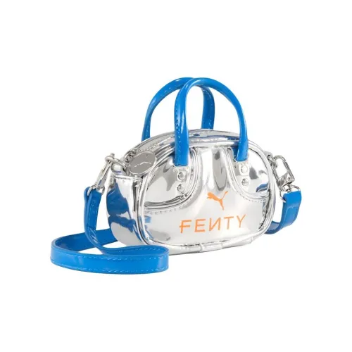 PUMA FENTY Регулируемый ремешок Сумка Женская Серебряная и Синяя