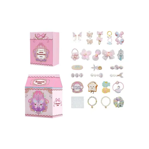 XIAOLINGWANJU Набор подарочных коробок с аксессуарами для волос и шляпами