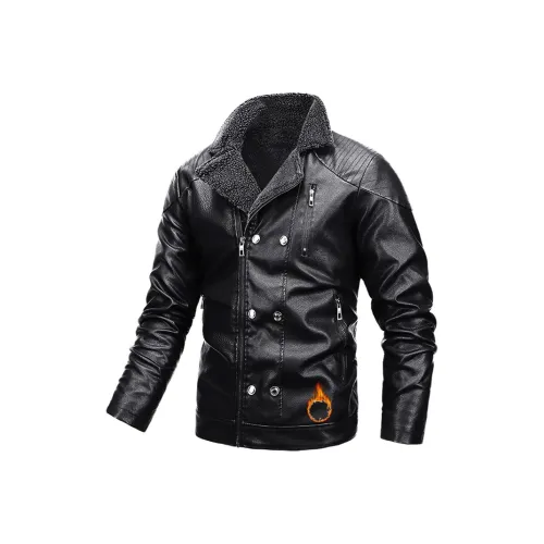 ZUOAN Мужские кожаные куртки