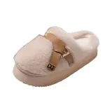 YXF-AL-6 Экрю [Флисовая подкладка, удобный]