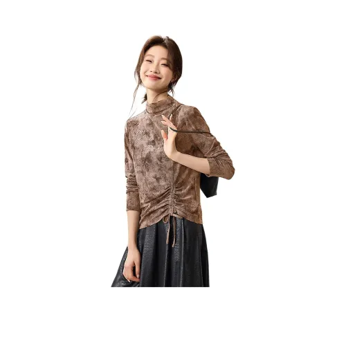 MOHANYIMEI Кофе Женские Трикотаж