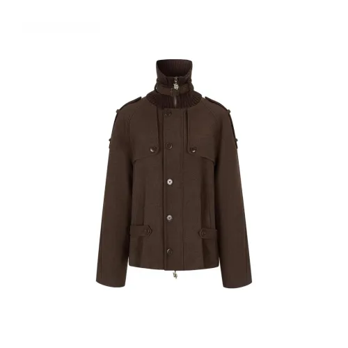 VIA PITTI Коричневый Женские Куртки