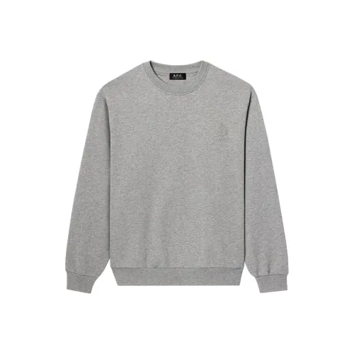A.P.C. Joint Paragraph Серый Мужской Свитшот