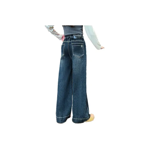 Marcolor Флисовая подкладка штаны школьный возраст джинсы