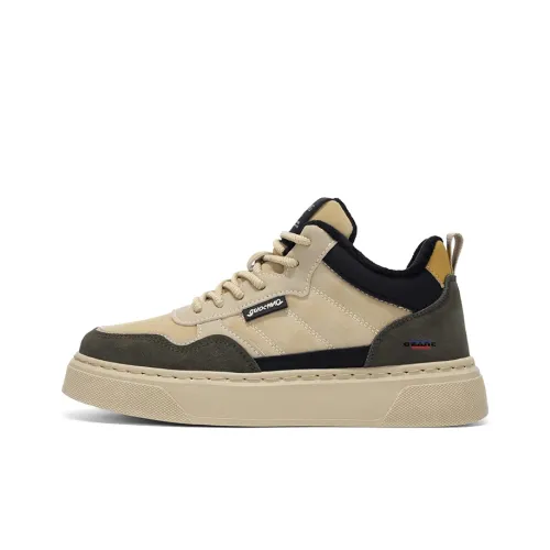 GEANC Термозащитные водонепроницаемые противоскользящие высокие кроссовки для скейтбординга мужские