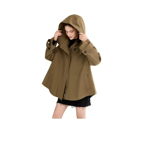 TOUCH Тренчкот Женский Темный Хаки