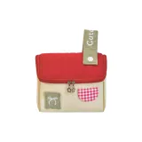 Красная сумка для макияжа