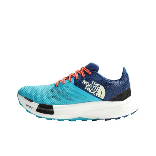THE NORTH FACE Амортизирующие Slip-Resistant Дышащие Низкие Кроссовки для Бега Мужские Синие