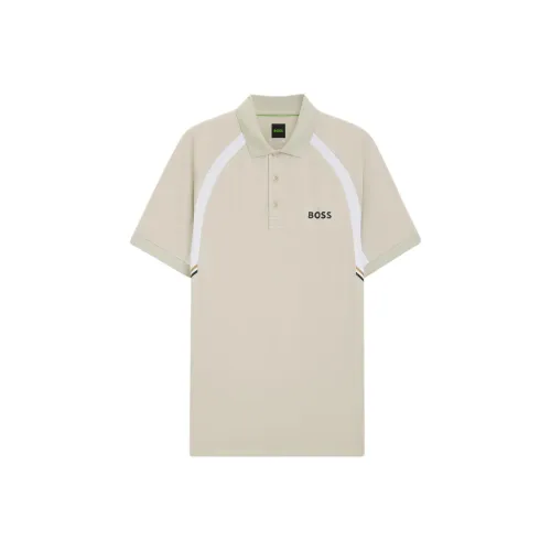 Hugo Boss Light Beige Мужская Поло