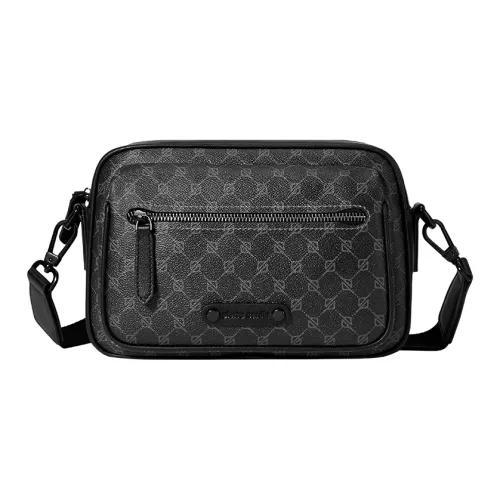 PIERRE CARDIN Сумка через плечо из ПВХ синтетической кожи мужской черный с узором