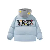 Ледниково-голубой [Серый капюшон, стиль для многослойности эстетики]