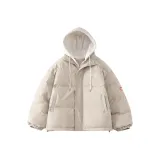 Экрю Хлопковый пуховик