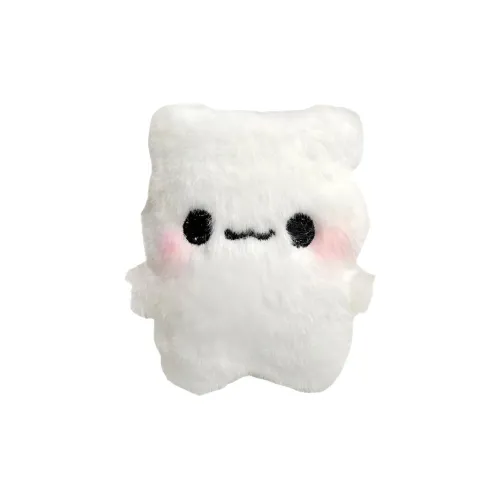 ROUERXIONG Милый Sweetheart Little White Bear Плюшевый Брелок 8,5 см Длина Тела