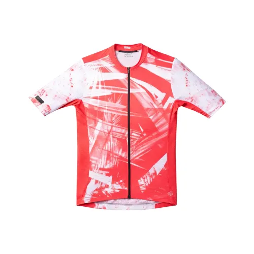 HNJ Красный Белый Унисекс Велосипедная Одежда