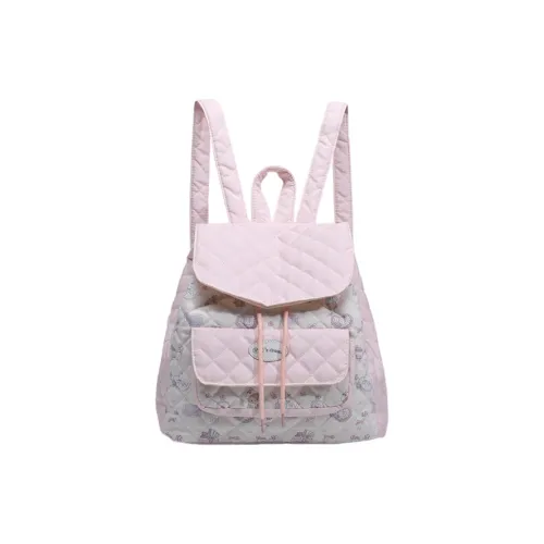 Juju Jimmy Нейлон Рюкзак Женские Розовый