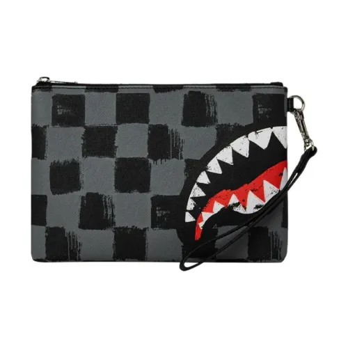 SPRAYGROUND Clutch Маленький Унисекс Черный Серый
