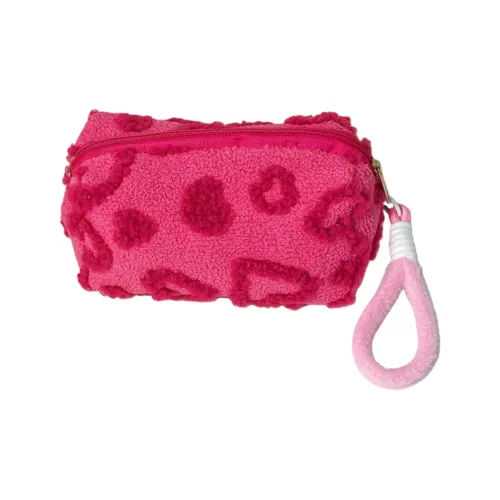 KEWANHONG Плюшевый Девичий Косметичка Cute Sweet Style Портативный Большой Объем Путешествие Сумка для Хранения