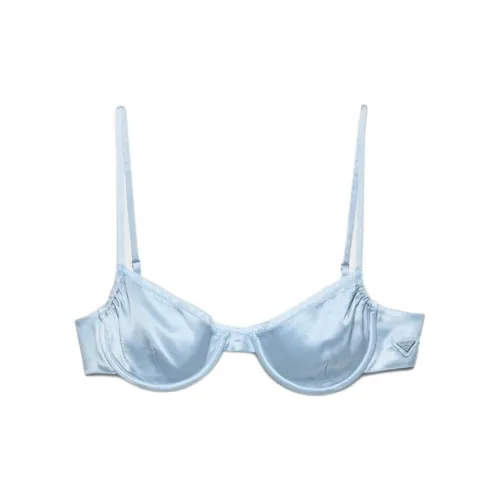PRADA Синий Лагуна Женские Бюстгальтеры