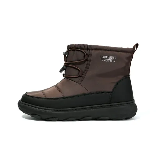 LAOMEIHUA Термический Устойчивый к Износу Короткий MID Ботинки для Сноуборда Мужские