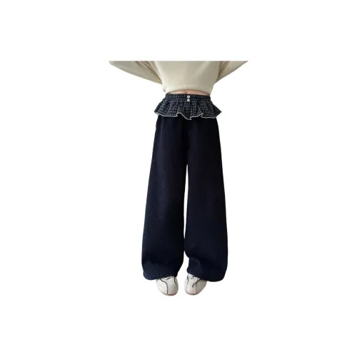 Marcolor Флисовые штаны с подкладкой школьные вязаные спортивные штаны