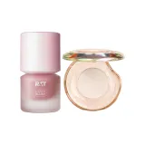 [Низкая насыщенность Пудра] Жидкость Румяна, Изящное Вино+Мини Хамелеон, Иллюзия Зеркальце