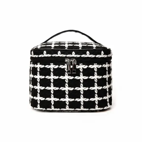 HUAXINZI Большой Портативный Корейский стиль GOOD Looking Путешествие Клетчатый Туалетный Мешок для хранения Оптовый