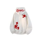 Бело-серый/Красный