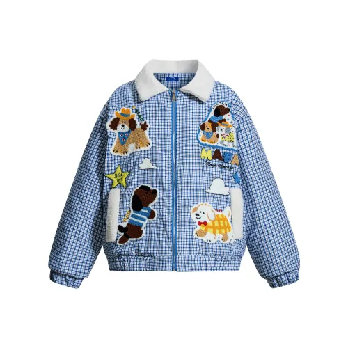 WAYHWEI Синий Унисекс Пуховики