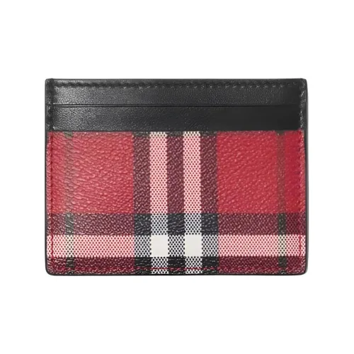 Burberry Полиуретан Картхолдер Женские Почтовый Красный