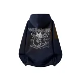 Тяжелый полиэстер-хлопок, темно-синий (с флисовой подкладкой)