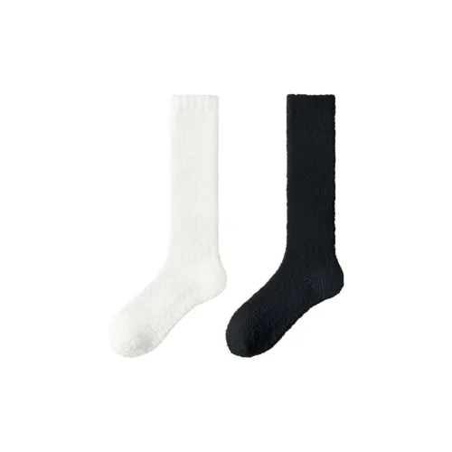 QINGYING Колено Высокие Носки Женские