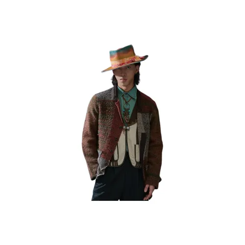 SOARIN YUPPIE Сандаловое дерево Умбра Цветочный Мужские Свитера