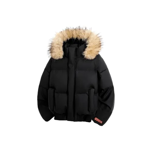 27DESHENGHUO Хлопковый пуховик Унисекс