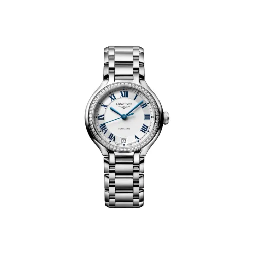 LONGINES Elegant Collection Автоматический Механический Механизм Женские Часы Часы 34 мм Серебристый Циферблат