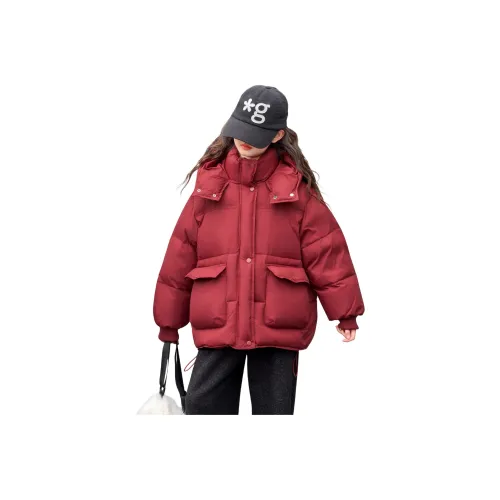 T.MOO Красный Школьный возраст Пуховики