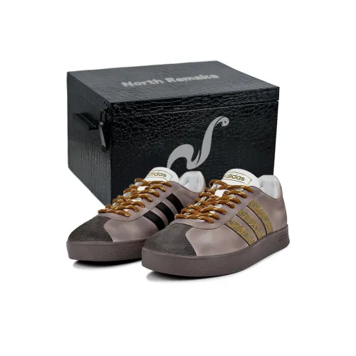 Adidas Vl Court Classic Устойчивые к истиранию Низкие Кроссовки для скейтбординга Унисекс